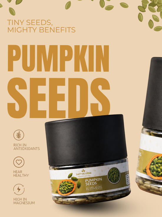 Seasoned Organic Raw Pumpkin Seeds — Nutrient-Rich Crunch