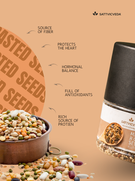 Roasted & Salted Super Seed Mix — Daily Crunchy Vitality