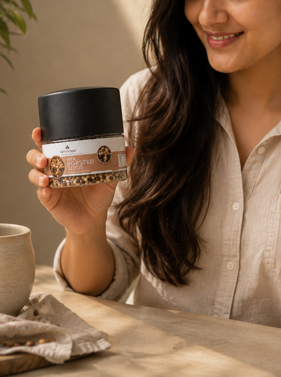 Roasted & Salted Super Seed Mix — Daily Crunchy Vitality
