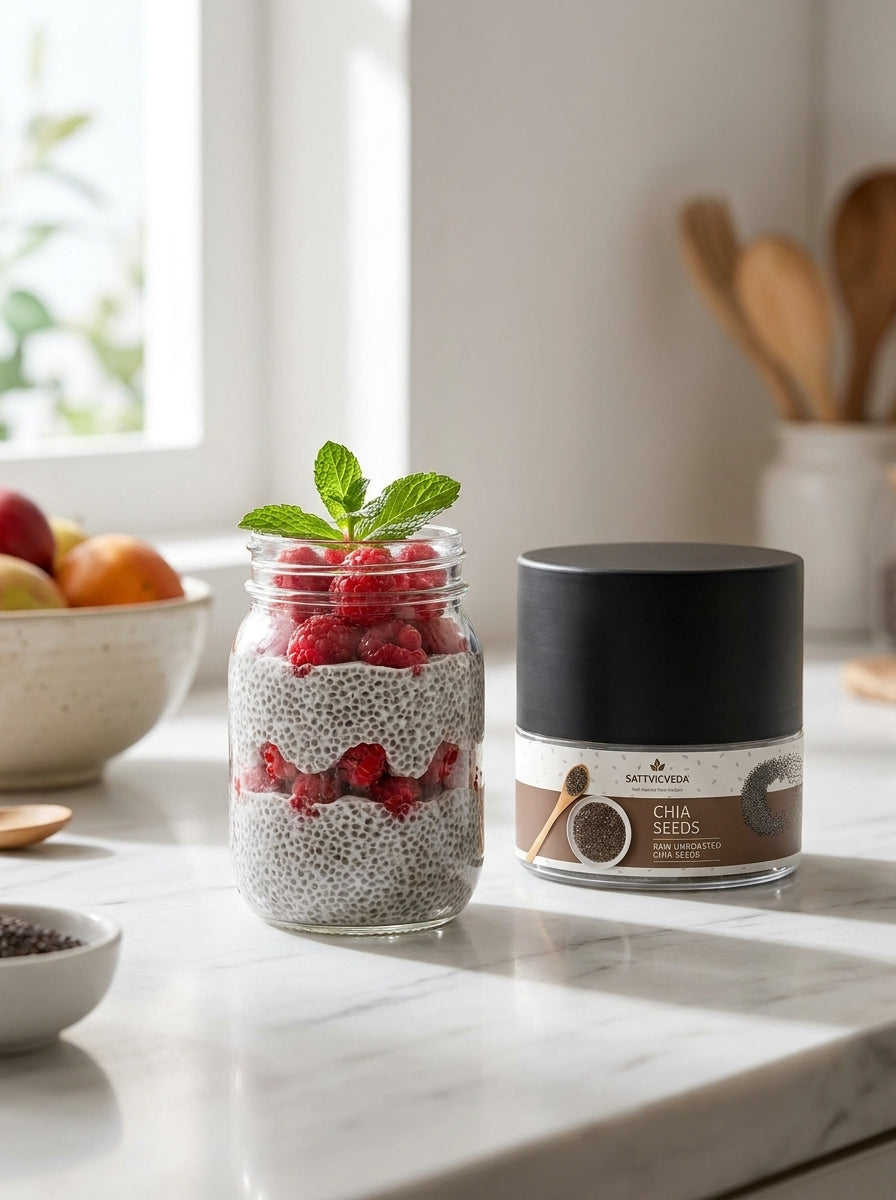 Raw Unroasted Chia Seeds — Pure Everyday Vitality