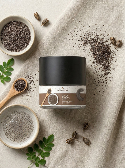 Raw Unroasted Chia Seeds — Pure Everyday Vitality
