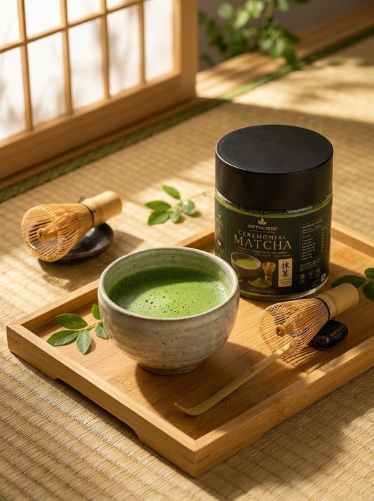 Ceremonial Matcha — 100% Pure Japanese Green Tea Powder