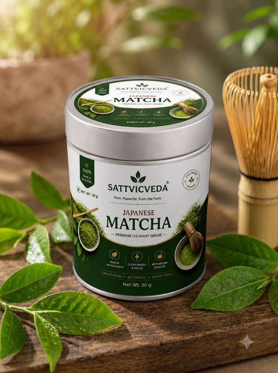 Premium Culinary Matcha — 100% Pure Japanese Green Tea Powder