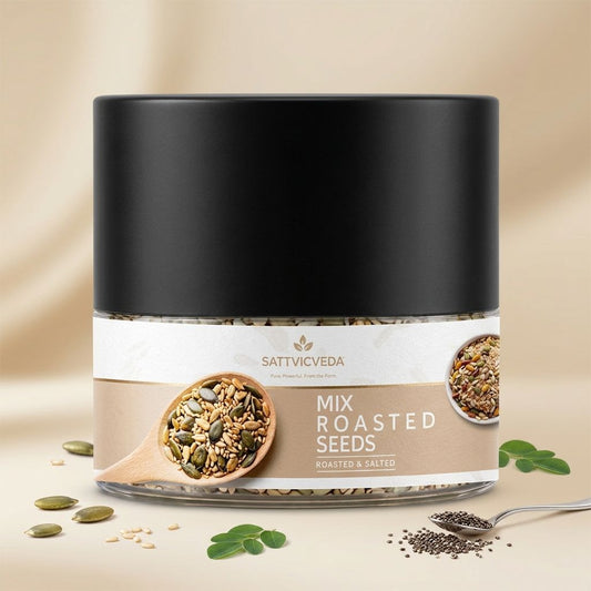 Roasted & Salted Super Seed Mix — Daily Crunchy Vitality