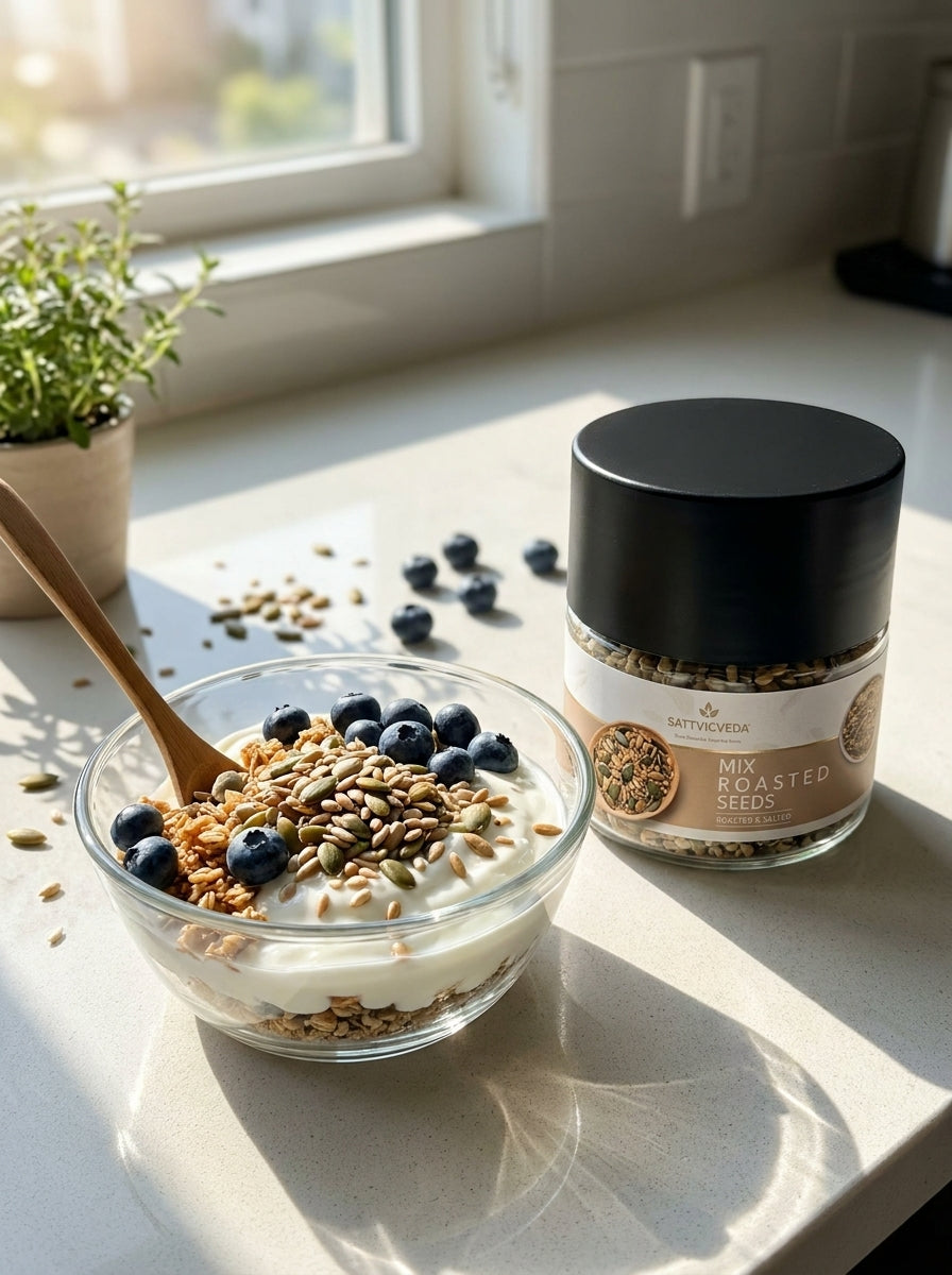 Roasted & Salted Super Seed Mix — Daily Crunchy Vitality