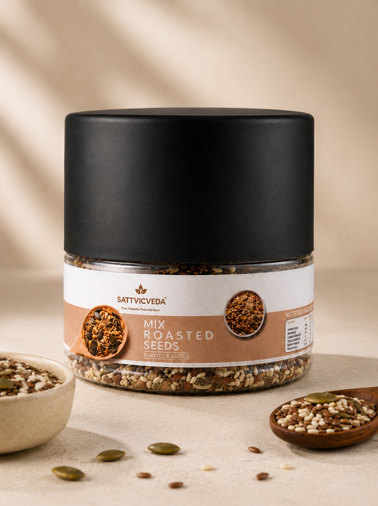 Roasted & Salted Super Seed Mix — Daily Crunchy Vitality