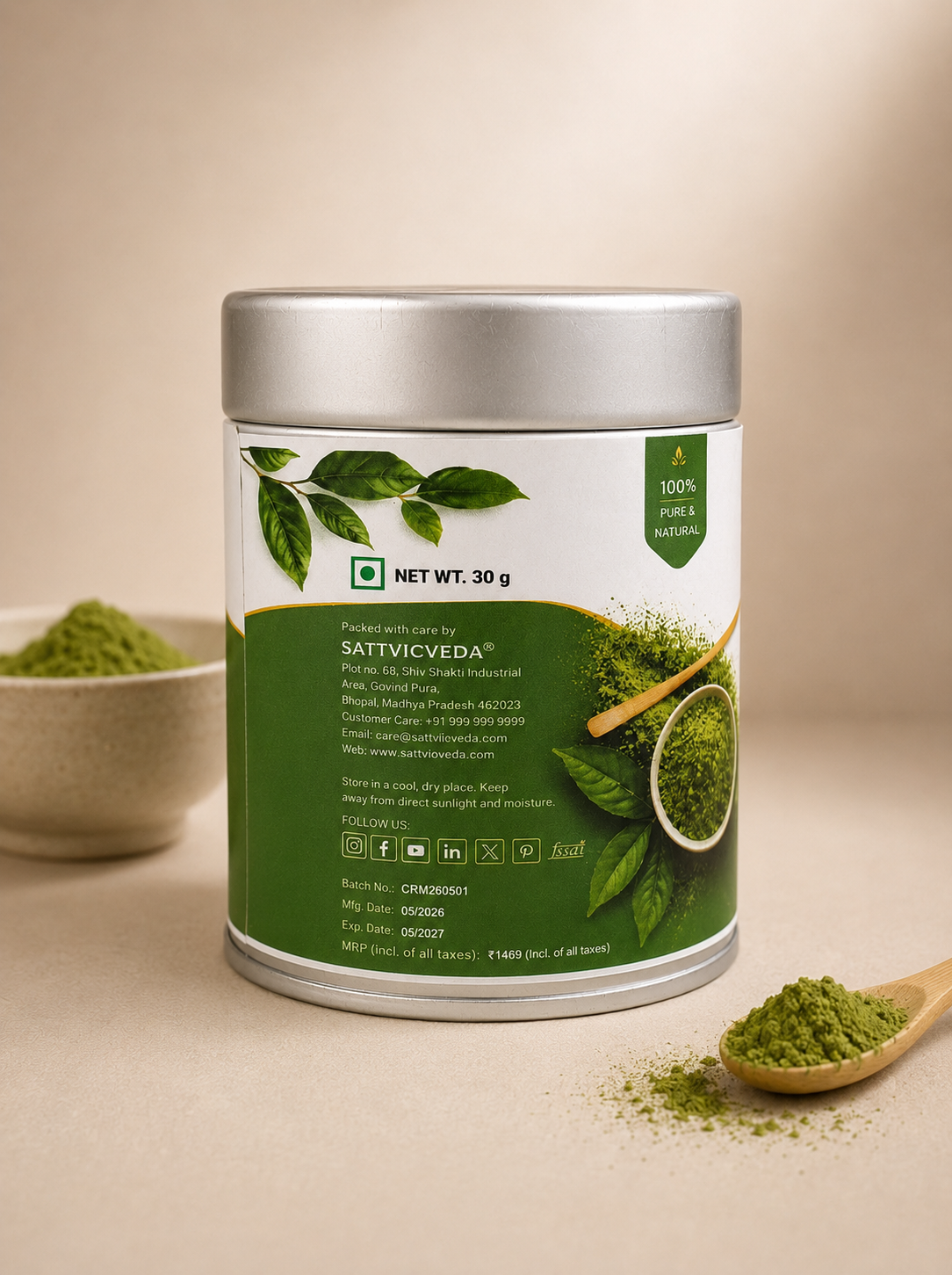Ceremonial Matcha — 100% Pure Japanese Green Tea Powder