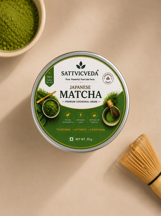 Ceremonial Matcha — 100% Pure Japanese Green Tea Powder