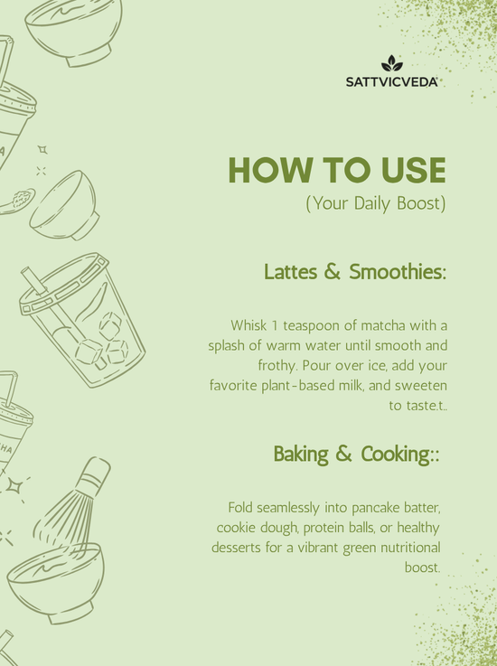 Authentic Japanese Culinary Grade Matcha