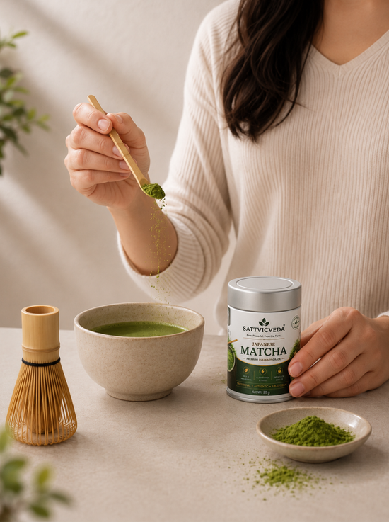 Ceremonial Matcha — 100% Pure Japanese Green Tea Powder