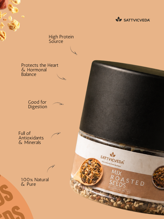 Roasted & Salted Super Seed Mix — Daily Crunchy Vitality