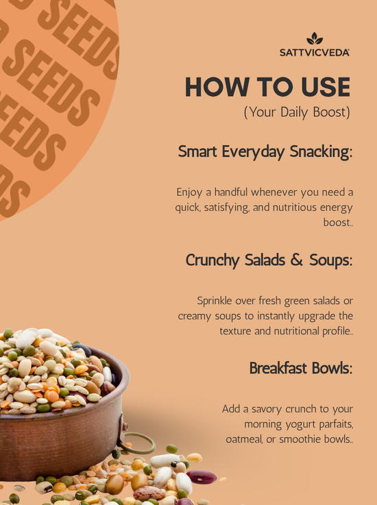 Roasted & Salted Super Seed Mix — Daily Crunchy Vitality